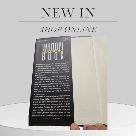 "Book" Memoire by Oscar Winner and The View Host Whoopi Goldberg-First Edition - Picture 4 of 5